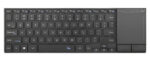 RIITEK ασύρματο πληκτρολόγιο RT721 με touchpad, Bluetooth & 2.4GHz