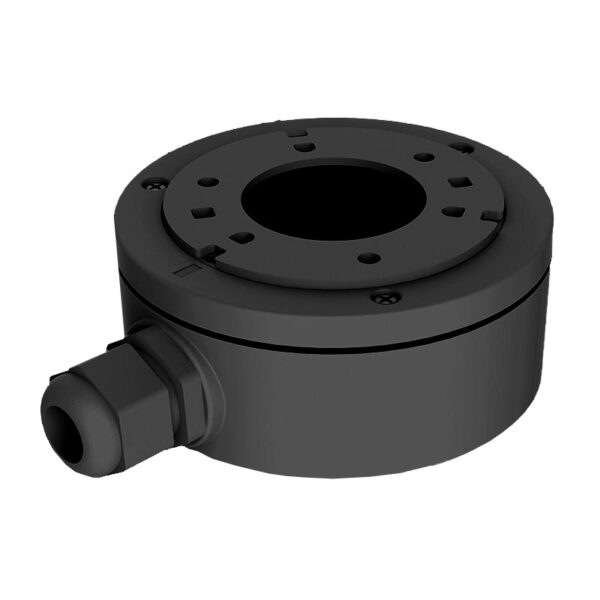 Μεταλλική βάση – κουτί συνδέσεων extra small Φ100x43x129 mm, σε γκρι χρώμα