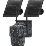 SECTEC smart ηλιακή κάμερα κυνηγού ST-537-6MAOV-4G-EU-G, dual lens, 3MP, 4G, SD, PTZ, IP66