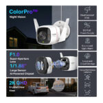 TP-LINK smart κάμερα Tapo C325WB, 2K, WiFi, IP66, V2.0