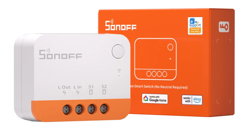 SONOFF smart διακόπτης ZBMINI-L2, 1-gang, ZigBee 3.0, λευκός
