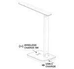 LED Φωτιστικό Γραφείου 6W 230V/5VDC CCT Μαύρο