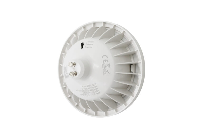 LED ΛΑΜΠΑ AR111 GU10 12W 230VAC 38° CCT