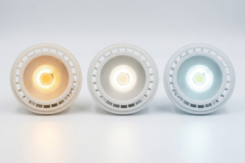 LED ΛΑΜΠΑ AR111 GU10 12W 230VAC 38° CCT