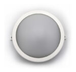 LED Χελώνα PC Στρογγυλό με Ανιχνευτή Μικροκ.15W 4000K IP64 Λευκή