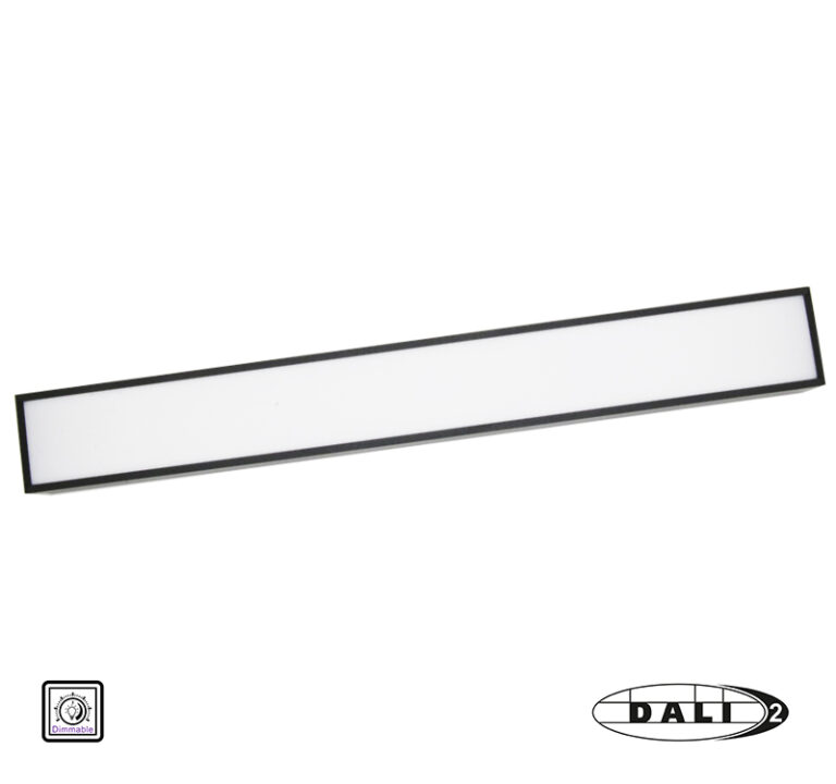 Φωτιστικό LED Αλουμ.Γραμμικό 18W DIM.DALI 230V 3000K 60cm Μαύρο