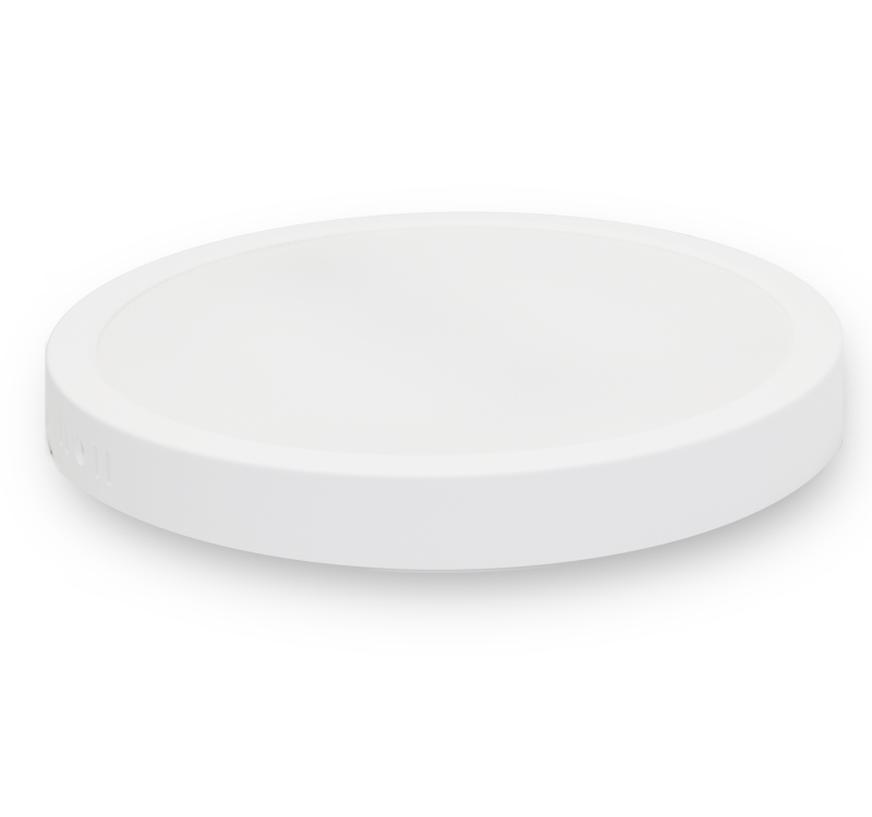 LED Φωτιστικό Οροφής PP Στρογγυλό Πλήρες 18W 6200K Λευκό