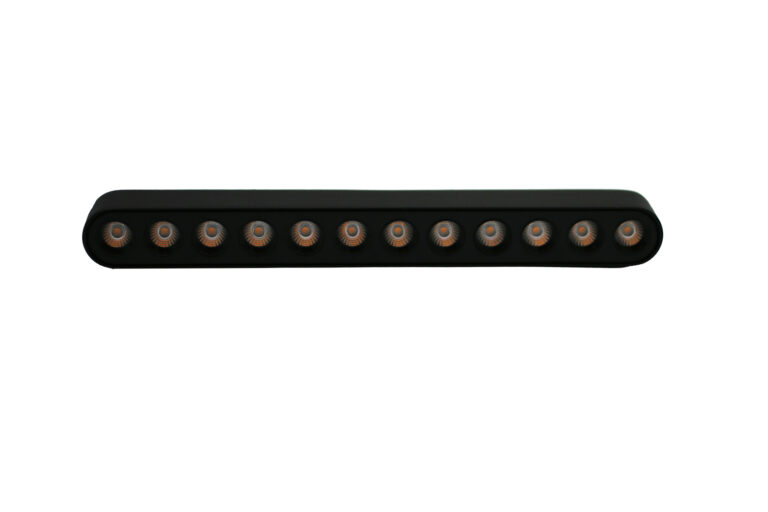 LED ΦΩΤΙΣΤΙΚΟ Ράγας Ντιμ. Μίνι 12W 40VDC 36° 4000K Μαύρο