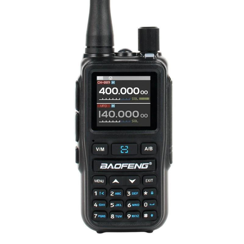 Ασύρματος Πομποδέκτης UHF/VHF 5W με Έγχρωμη Οθόνη UV-5R Mini Baofeng