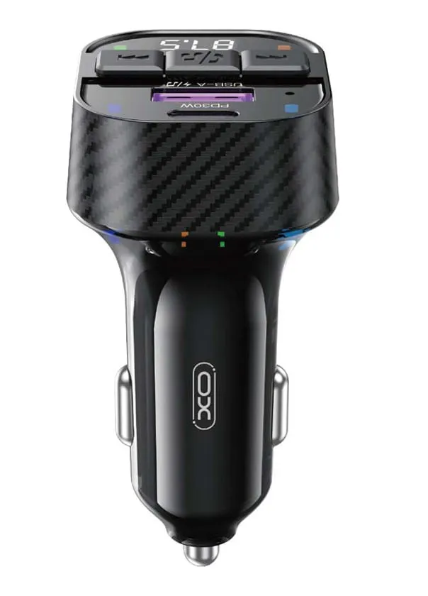 XO BCC17 Smart Bluetooth MP3 A+C Dual Port PD30W Φορτιστής Αυτοκινήτου