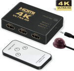 HDMI Switch 3 In / 1 Out 4K x 2K Τηλ/ριο