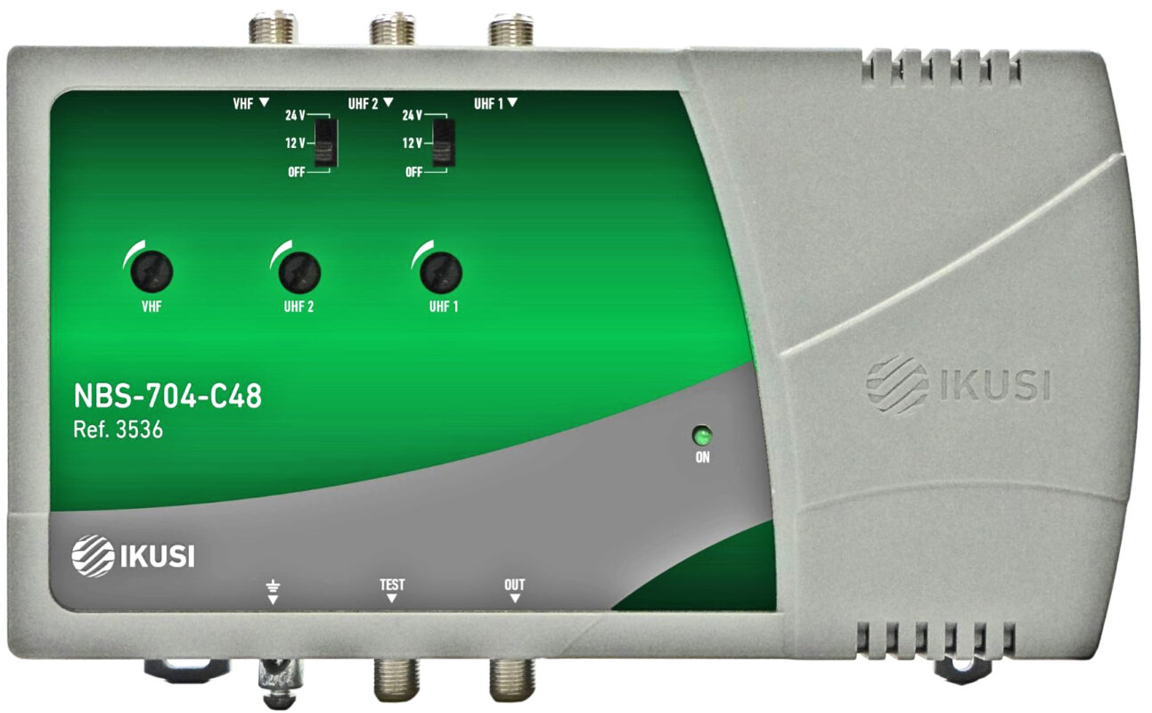 Ikusi Κεντρικός Ενισχυτής NBS 704-C48 AMP3