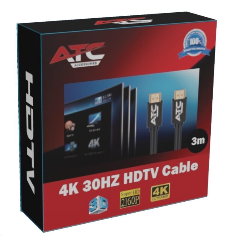 Cable HDMI 2.0V Premium 3m 4K 30HZ