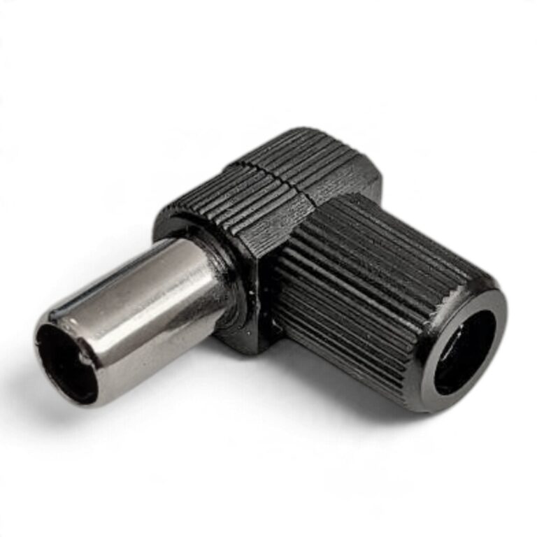 Γωνιακό Φις RF Αρσενικό 9.5mm Μαύρο