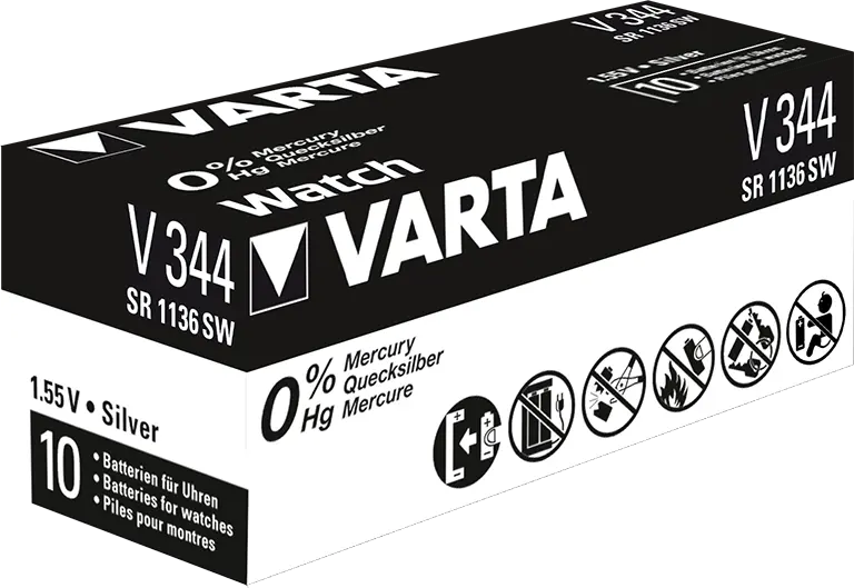 Varta Ρολογιού V344 (1τμχ)