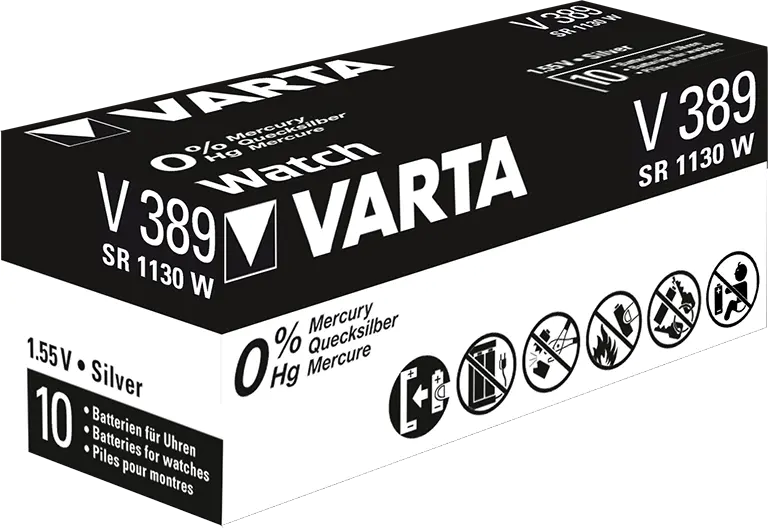Varta Ρολογιού V389 (1τμχ)