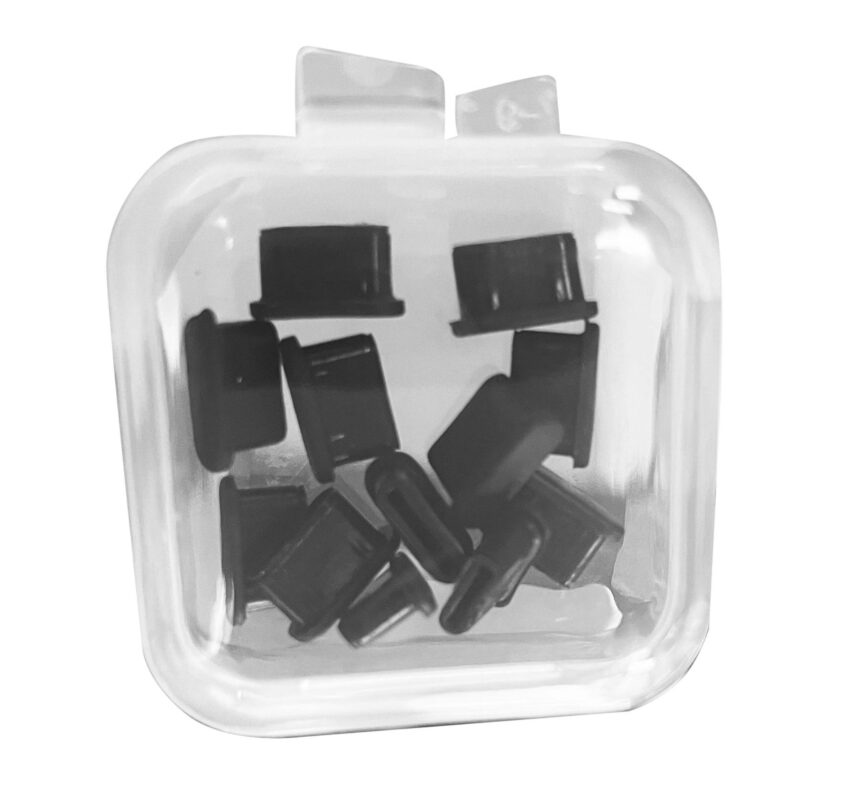 ATC Προστατευτική Τάπα Σιλικόνης για Θύρα USB Type-C(12τμχ)
